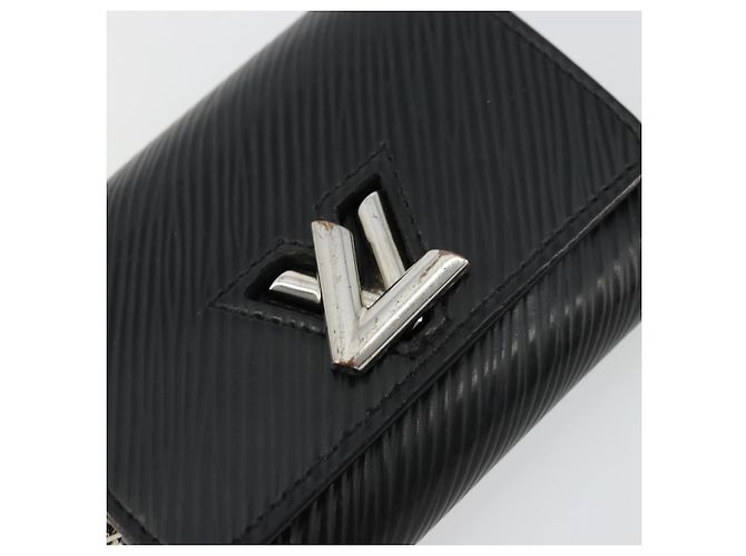 LOUIS VUITTON Epi Portefeuille twist Portafoglio Nero M63322 LV Auth bs34867A - vista 8