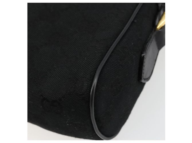 Borsa a tracolla GUCCI GG Canvas Web Sherry Line Nera Rossa Verde Auth 178590A Nero Rosso - vista 15