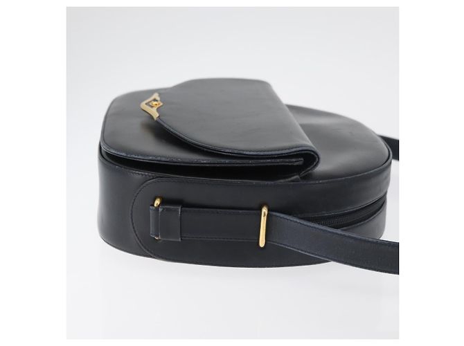 Borsa a Spalla CARTIER in Pelle Blu Navy e Oro Auth bs34907 D'oro - vista 3