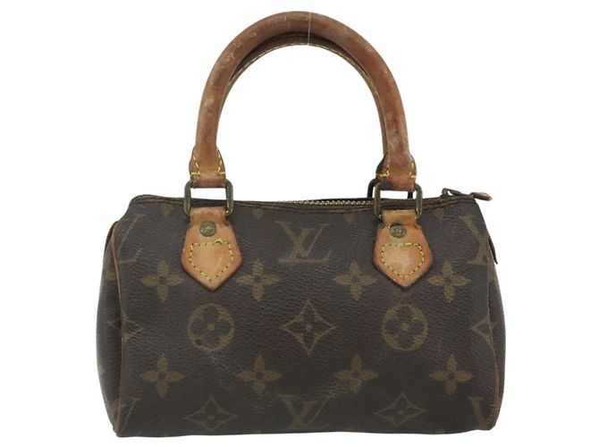 LOUIS VUITTON Borsa Monogram Mini Speedy M41543 LV Auth 178149 Monogramma - vista 13
