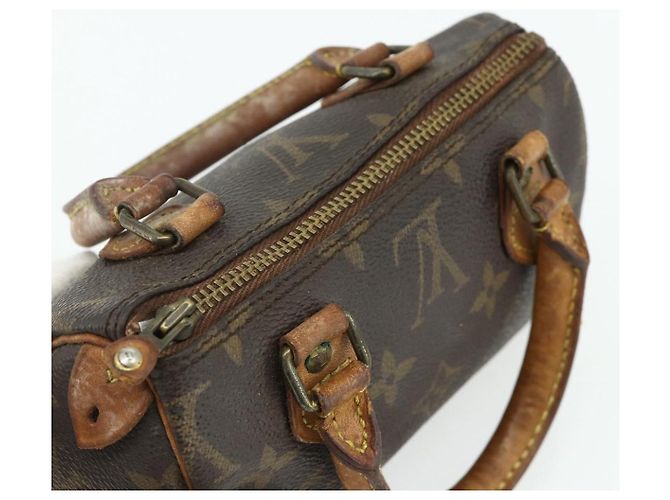 LOUIS VUITTON Borsa Monogram Mini Speedy M41543 LV Auth 178149 Monogramma - vista 6