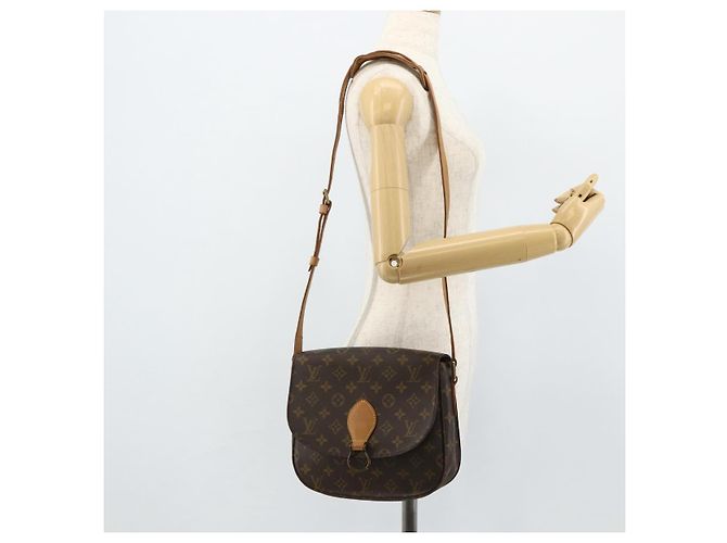 LOUIS VUITTON Borsa a Spalla Monogram Saint Cloud GM M51242 LV Auth 158438 Monogramma - vista 26