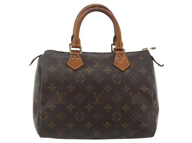 LOUIS VUITTON Borsa Monogram Speedy 25 M41528 LV Auth 178588 Monogramma - vista 13