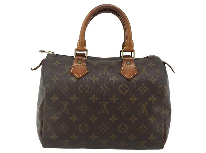 LOUIS VUITTON Borsa Monogram Speedy 25 M41528 LV Auth 178588 Monogramma - vista 2