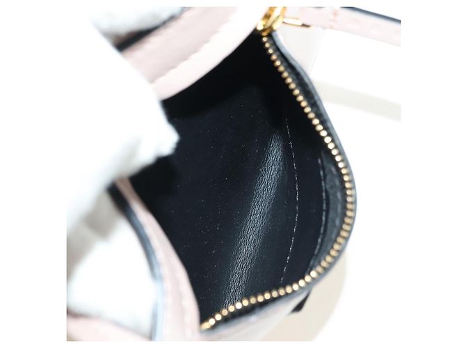 Autre Marque Borsa a mano MARNI Panniers in pelle 2way Beige Gold Auth 178605V - vista 22