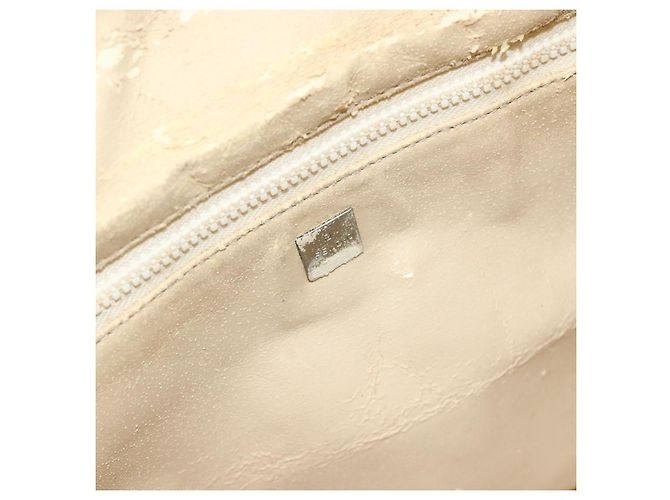 Bolsa de Mão FENDI Zucca Canvas Marrom Preto Auth bs35005 - vista 10