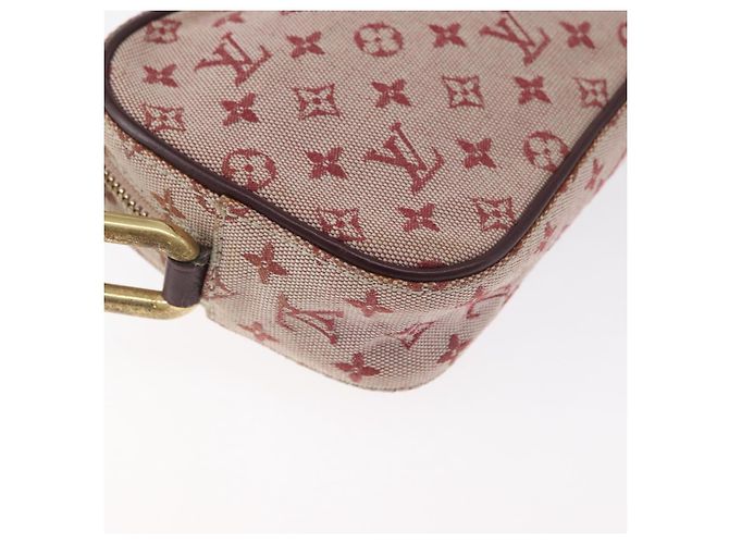 LOUIS VUITTON Monogram Mini Juliet MM Borsa a Spalla Rossa M92219 LV Auth 177057 Rosso - vista 16