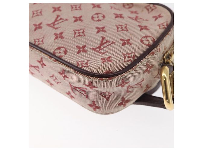LOUIS VUITTON Monogram Mini Juliet MM Borsa a Spalla Rossa M92219 LV Auth 177057 Rosso - vista 17