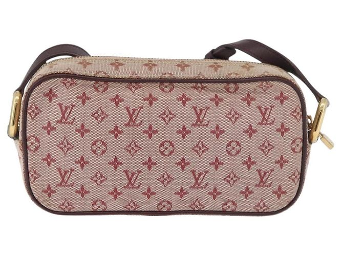 LOUIS VUITTON Monogram Mini Juliet MM Borsa a Spalla Rossa M92219 LV Auth 177057 Rosso - vista 2