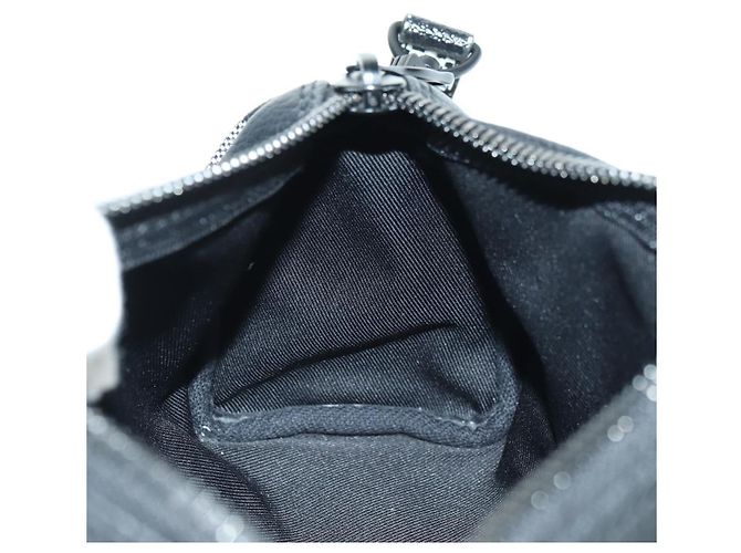 LOUIS VUITTON Borsa Keepall XS Damier Distorted City Nera M80202 LV Auth 177433SM Nero - vista 25
