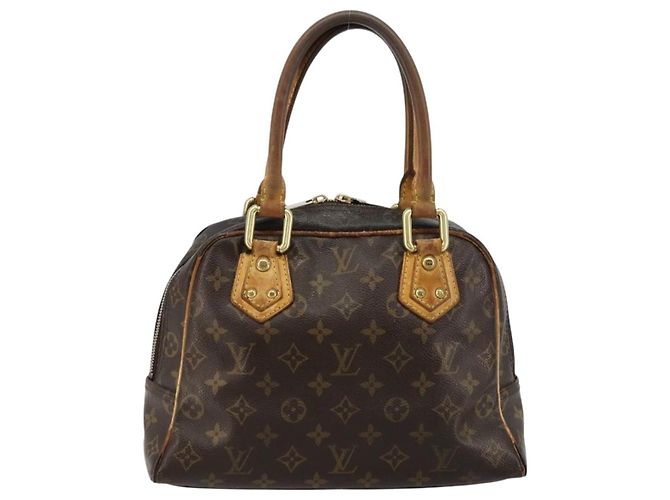 LOUIS VUITTON Borsa Monogram Manhattan PM M40026 LV Auth BA12388 Monogramma - vista 2