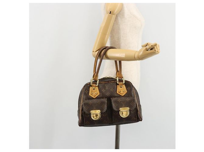 LOUIS VUITTON Borsa Monogram Manhattan PM M40026 LV Auth BA12388 Monogramma - vista 22