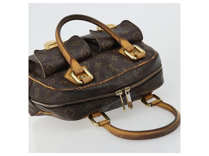 LOUIS VUITTON Borsa Monogram Manhattan PM M40026 LV Auth BA12388 Monogramma - vista 6