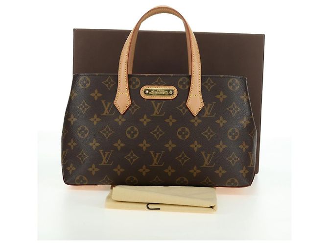 LOUIS VUITTON Borsa Monogram Wilshire PM M40595 LV Auth 175045SM Monogramma - vista 12