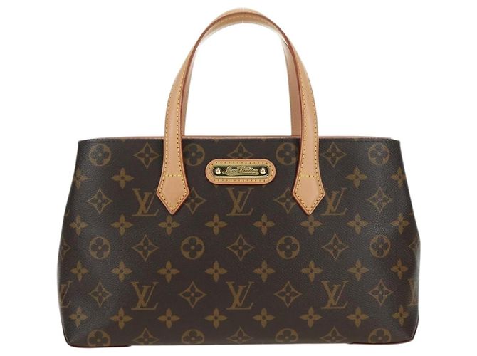 LOUIS VUITTON Borsa Monogram Wilshire PM M40595 LV Auth 175045SM Monogramma - vista 13