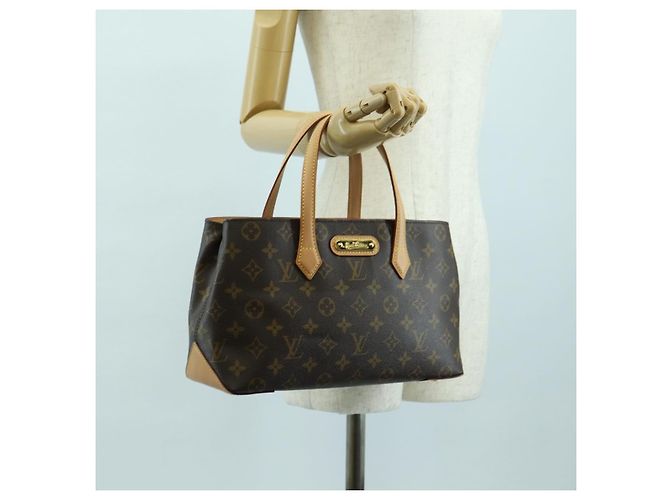 LOUIS VUITTON Borsa Monogram Wilshire PM M40595 LV Auth 175045SM Monogramma - vista 24