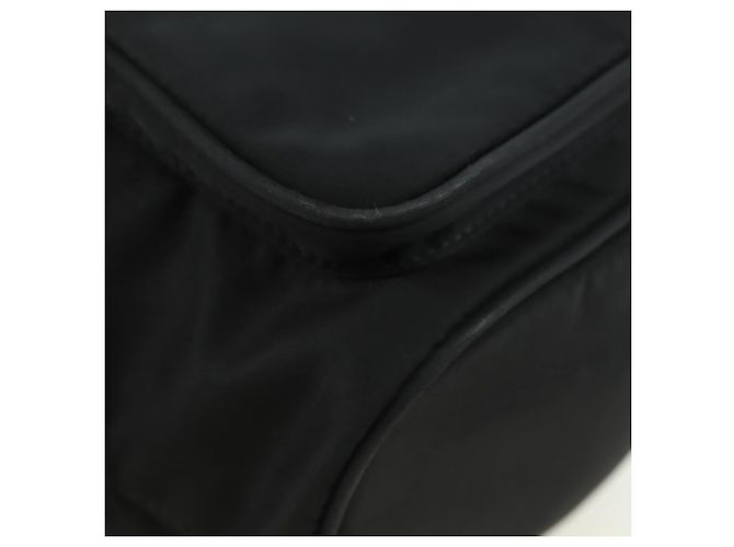 Borsa PRADA Borsa a tracolla Nylon 2way Nero Argento Auth 175065SAM - vista 18