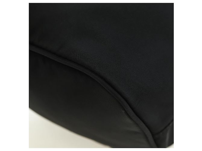 Borsa PRADA Borsa a tracolla Nylon 2way Nero Argento Auth 175065SAM - vista 21