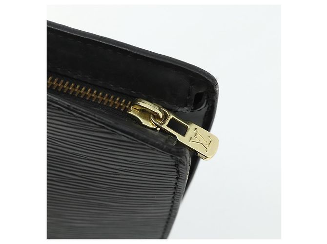 Borsa LOUIS VUITTON Epi Saint Jacques Nera M52272 LV Auth ka4214 Nero - vista 10