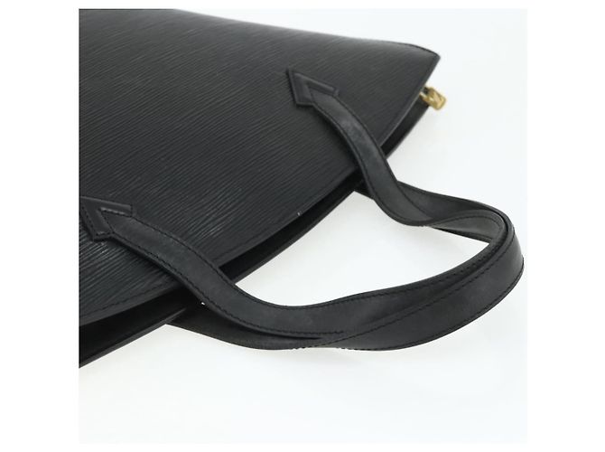 Borsa LOUIS VUITTON Epi Saint Jacques Nera M52272 LV Auth ka4214 Nero - vista 7