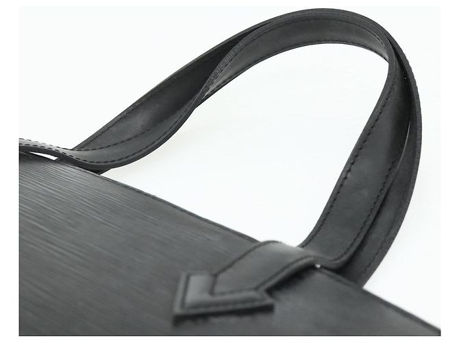 Borsa LOUIS VUITTON Epi Saint Jacques Nera M52272 LV Auth ka4214 Nero - vista 8