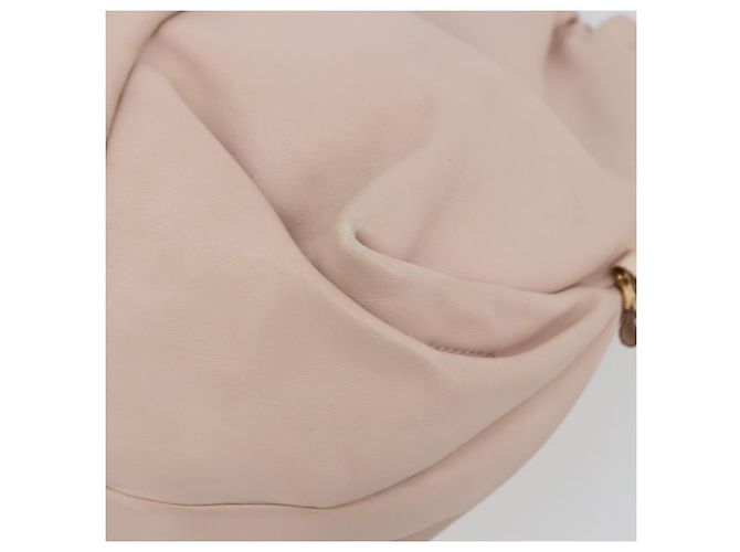 Borsa a mano Salvatore Ferragamo Vala Chain in pelle Rosa Oro Auth BA12403A D'oro - vista 9