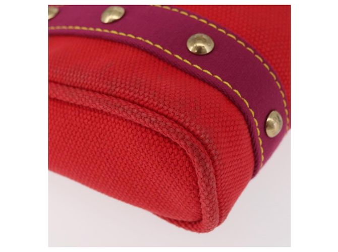 LOUIS VUITTON Antigua Cabas PM Tote Bag Canvas Rouge M40037 LV Auth bs34988 Rosso - vista 15