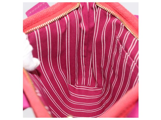 LOUIS VUITTON Antigua Cabas PM Tote Bag Canvas Rouge M40037 LV Auth bs34988 Rosso - vista 19