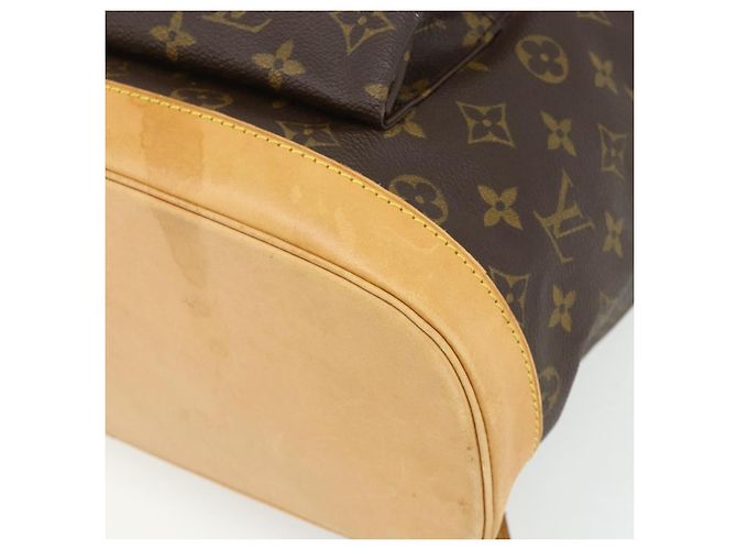 Zaino LOUIS VUITTON Monogram Montsouris GM M51135 LV Auth 177973 Monogramma - vista 14