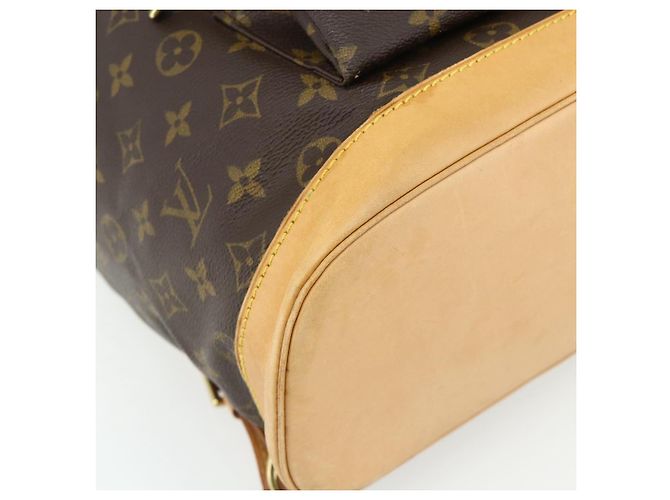 Zaino LOUIS VUITTON Monogram Montsouris GM M51135 LV Auth 177973 Monogramma - vista 15