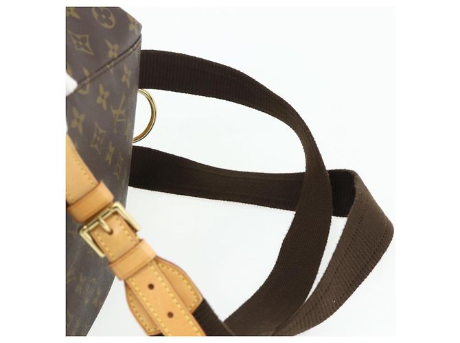 Zaino LOUIS VUITTON Monogram Montsouris GM M51135 LV Auth 177973 Monogramma - vista 8