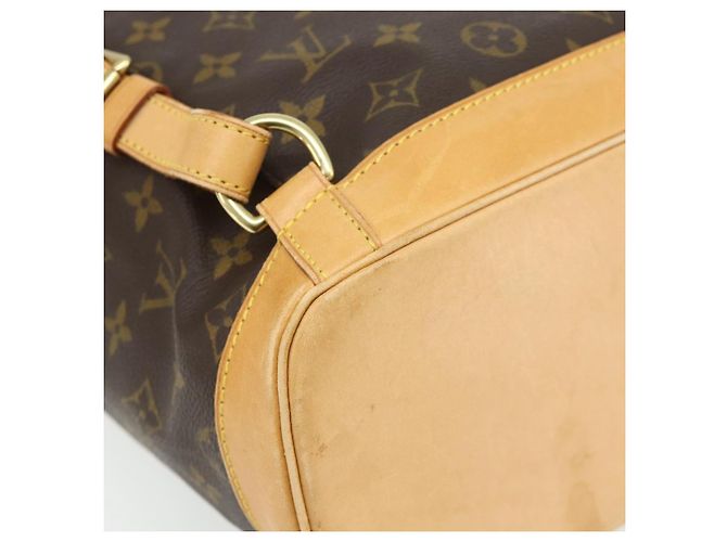 Zaino LOUIS VUITTON Monogram Montsouris GM M51135 LV Auth 177973 Monogramma - vista 9