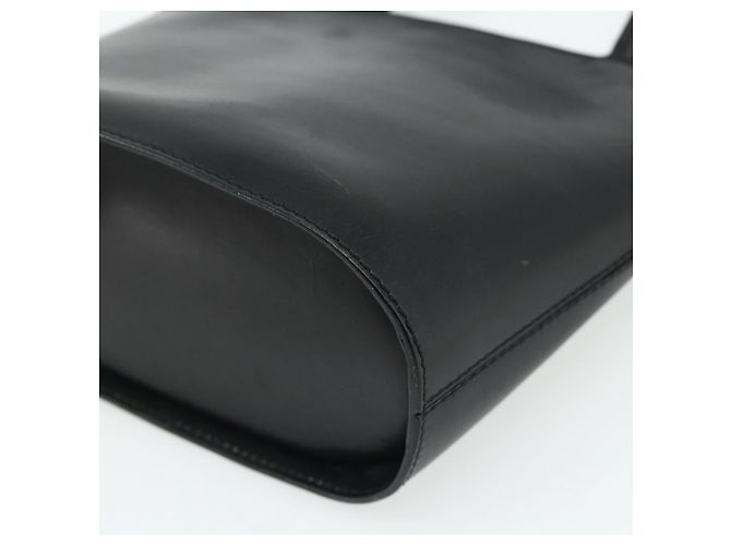 Céline Borsa CELINE in pelle nera argento Auth 178117A Nero - vista 15