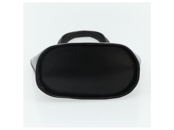 Céline Borsa CELINE in pelle nera argento Auth 178117A Nero - vista 5