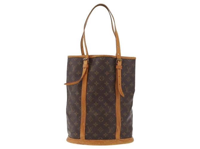 LOUIS VUITTON Borsa a Spalla Monogram Bucket GM M42236 LV Auth bs35048 Monogramma - vista 13