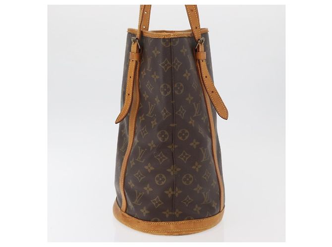 LOUIS VUITTON Borsa a Spalla Monogram Bucket GM M42236 LV Auth bs35048 Monogramma - vista 3