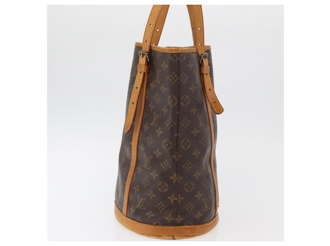 LOUIS VUITTON Borsa a Spalla Monogram Bucket GM M42236 LV Auth bs35048 Monogramma - vista 4