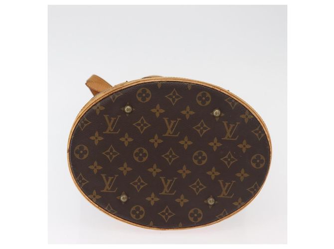LOUIS VUITTON Borsa a Spalla Monogram Bucket GM M42236 LV Auth bs35048 Monogramma - vista 5
