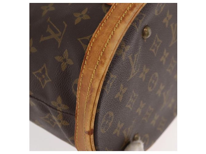 LOUIS VUITTON Borsa a Spalla Monogram Bucket GM M42236 LV Auth bs35048 Monogramma - vista 9