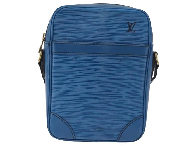 LOUIS VUITTON Epi Danube Shoulder Bag Blue M45635 LV Auth bs35000A - vista 13