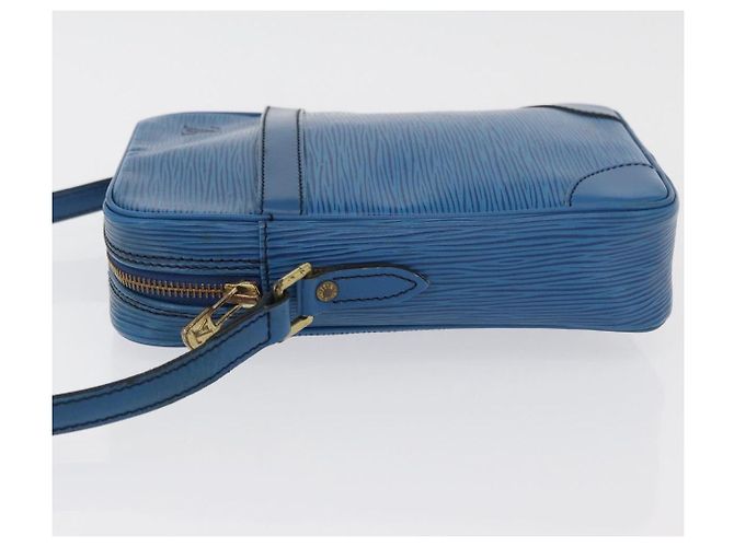 LOUIS VUITTON Epi Danube Shoulder Bag Blue M45635 LV Auth bs35000A - vista 4