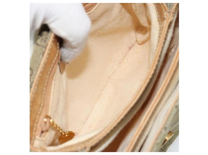 Sac à bandoulière GUCCI GG Canvas Beige Or 007 3444 0207 Auth 177887 Doré - vue 21