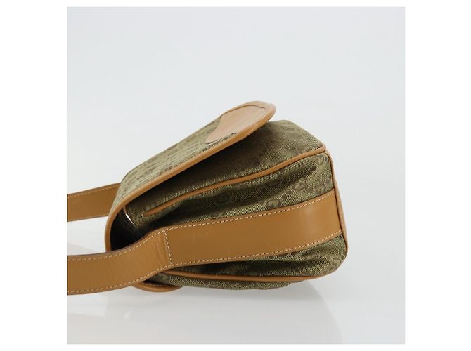 Sac à bandoulière GUCCI GG Canvas Beige Or 007 3444 0207 Auth 177887 Doré - vue 4