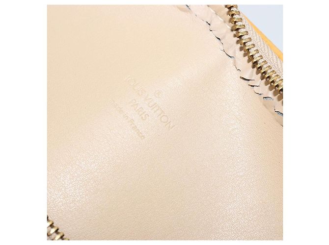 LOUIS VUITTON Monogram Vernis Bedford Hand Bag Beige M91006 LV Auth 177020 - view 10