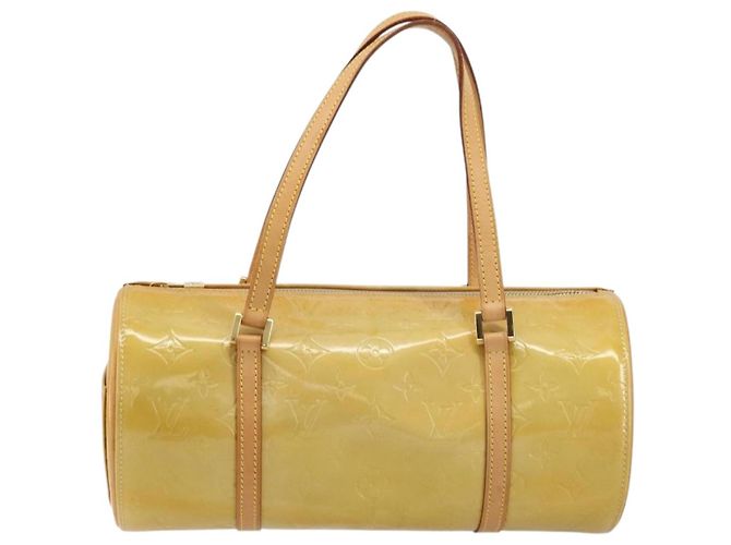 LOUIS VUITTON Monogram Vernis Bedford Hand Bag Beige M91006 LV Auth 177020 - view 13