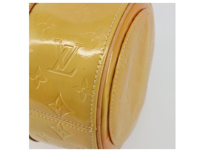 LOUIS VUITTON Monogram Vernis Bedford Hand Bag Beige M91006 LV Auth 177020 - view 16