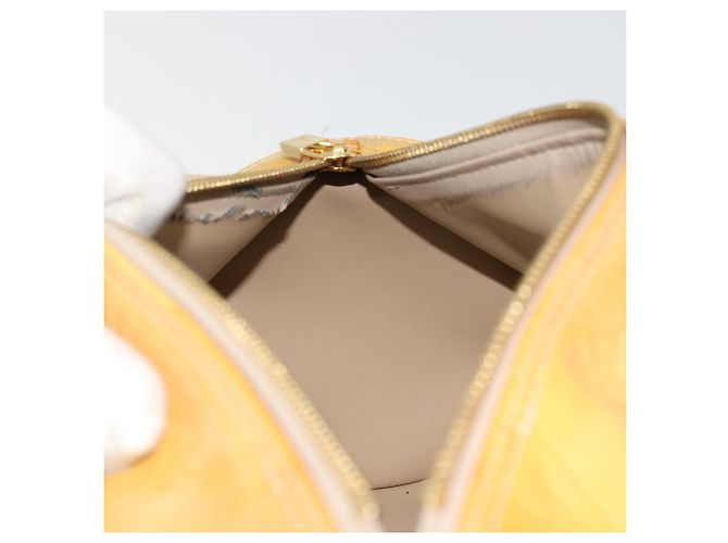 LOUIS VUITTON Monogram Vernis Bedford Hand Bag Beige M91006 LV Auth 177020 - view 19
