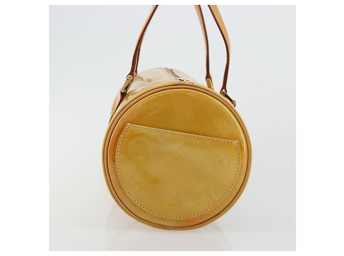 LOUIS VUITTON Monogram Vernis Bedford Hand Bag Beige M91006 LV Auth 177020 - view 3
