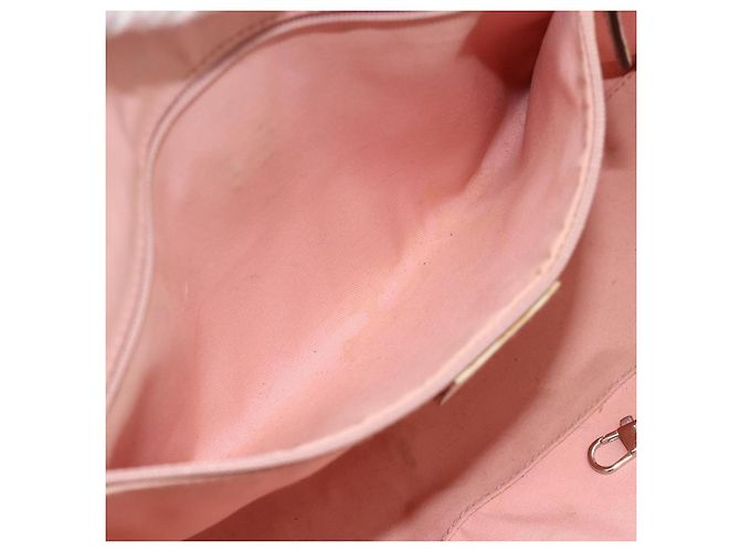 Borsa Tote GUCCI GG Canvas Rosa Argento 145810 Auth fm5322 - vista 21