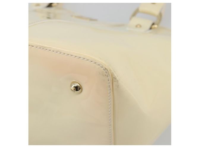 Borsa FENDI in pelle vernice Avorio Oro Auth BA12442A D'oro Crudo - vista 14
